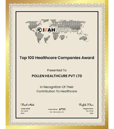 Top 100 Healthcare Companies Award